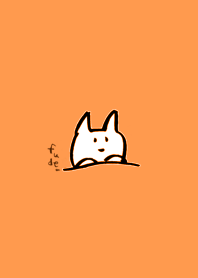 Cat orange version by Rororoko j