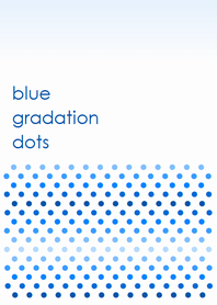 Blue Gradation Dots