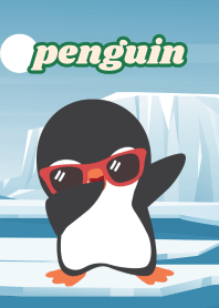 Cool Penguin (Blue 04)