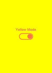 yellow mode theme : red light neon