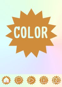 brown color rainbow  H24