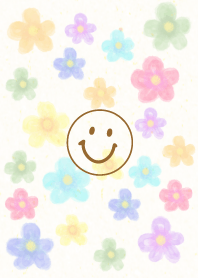Adult watercolor flora4 - smile6-