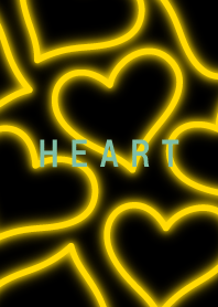 Neon Heart is Full Yellow 26