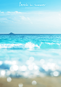 Beach in summer from Japan