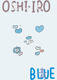 I found my OSHI-IRO , Blue-57