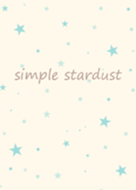 simple stardust *ivorygreen pink