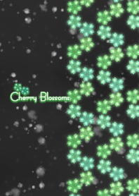 Cherry at night -Green-