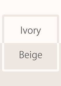 Ivory & Beige Simple design 7