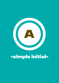 simple initial-A- THEME 66