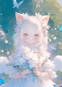 夢幻の貓咪天使少女❤