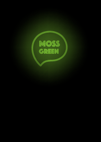 Moss Green In Neon Theme