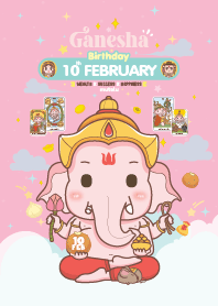 Ganesha x February 10 Birthday