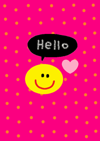 オレンジドット x スマイルフェイス