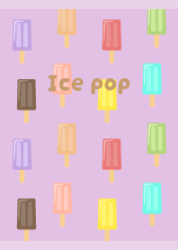 Ice pop01 on light purple