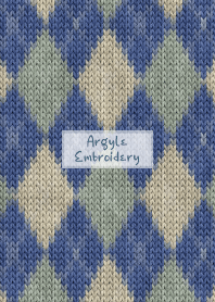 Argyle Embroidery 100