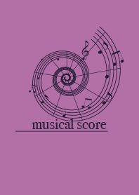 musicalscore Pale mobet