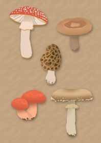 mushrooms.