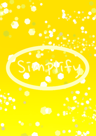 Simplify 閃亮黃色亮片(Japan)