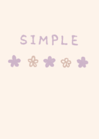 Theme of a dull color purple ohana