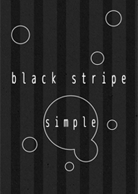 black stripe-simple-