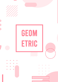 Geometric CAMARON PINK WHITE