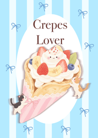 คนรักเครปญี่ปุ่น (สีน้ำเงิน)