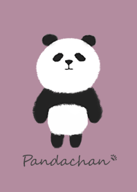 Panda grayish pink