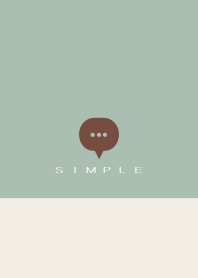 SIMPLE(beige green)V.1551b