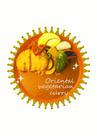 Oriental vegetarian curry Theme!