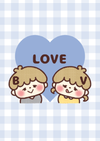 Love Couple -initial B&V- Boy