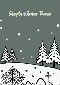大人かわいい冬シンプル☆日本版