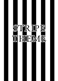 STRIPE THEMEj-BLACK&WHITE
