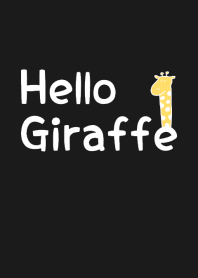 Hello Giraffe white 1