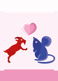 ekst Red (Sheep) Love Blue (Rat)