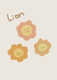 Loose fluffy lion