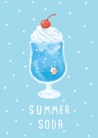 Panda and summer soda