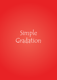 Simple Gradation -RED-