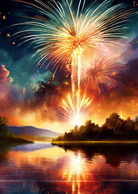 Beautiful Fireworks Theme#240