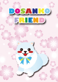 [Pomeranian/white]Spring