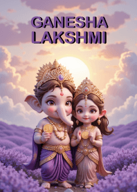 พระพิฆเนศ-พระแม่ลักษมี: รวยมาก,มั่งมี