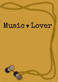 [改] music+lover + 芥末色 |os