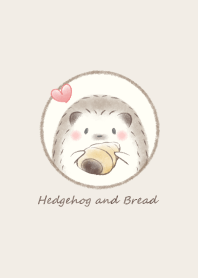 Hedgehog and Bread -brown-