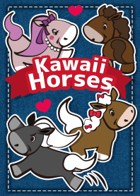 Kawaii horses