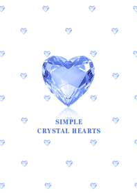 Heart Polka Dots - Crystal -  FWH-24