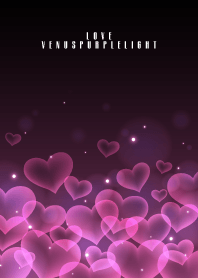 LOVE VENUS PURPLE HEART.