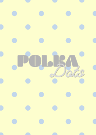 Polka Dots (Light Blue & Yellow)