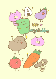 かわいい野菜のベジタブルちゃん