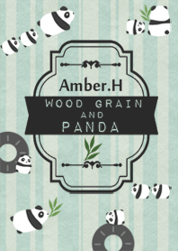 Wood grain and Panda No.1