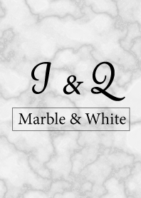 I&Q-Marble&White-Initial