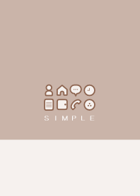 SIMPLE(beige brown)V.372b